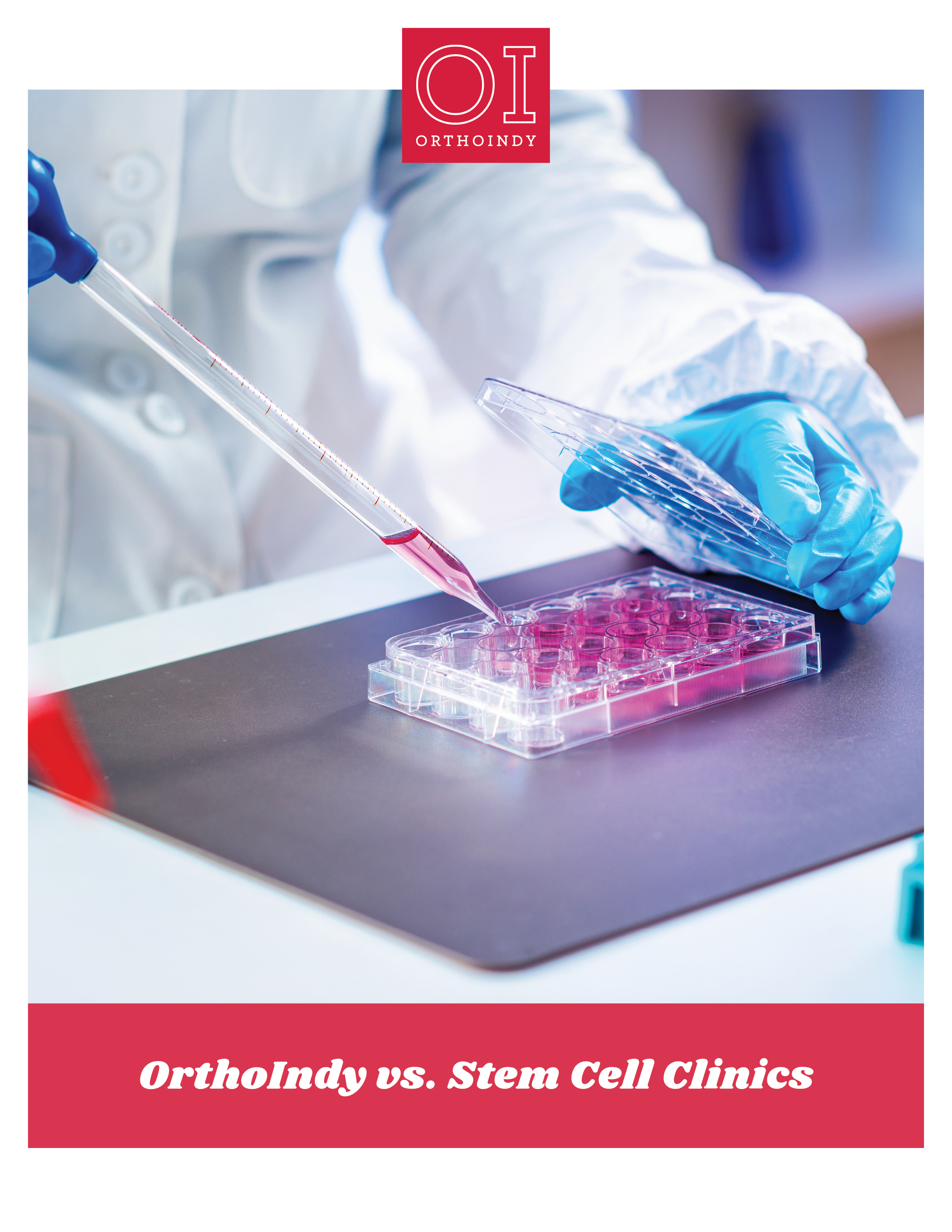 OrthoIndy vs. Stem Cell Clinics Cover